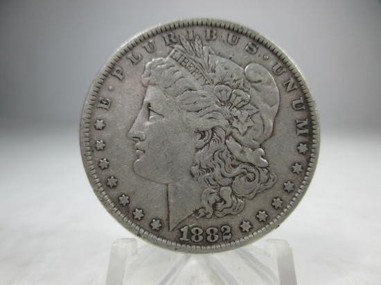 v-19 VF 1882-P Morgan Silver Dollar