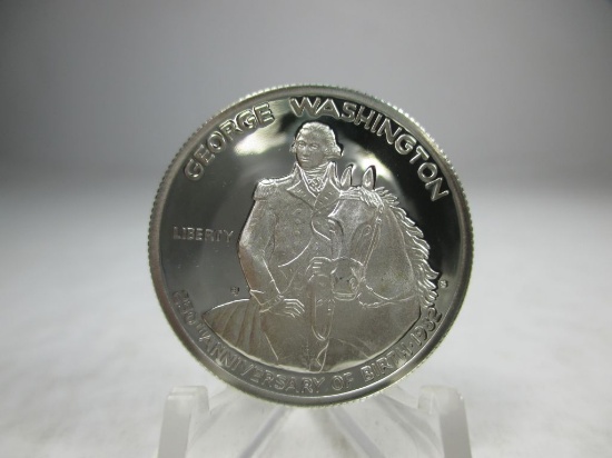 t-48 Gem BU 1982 Washington Comm. Silver Half Dollar