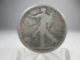 v-160 1916-P Walking Liberty Silver Half Dollar
