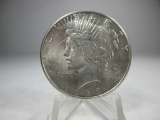 v-37 Gem BU 1923-S Peace Silver Dollar.