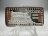 t-41 1974 Appomattox Court House 1oz .999 Silver Bar. Brothers against brother no more