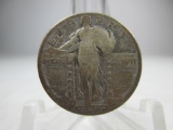 v-64 1925 Standing Liberty Silver Quarter