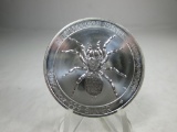 t-73 GEM BU 2015 Australia Funnel-Web Spider 1oz .999 Silver Round