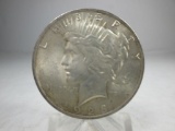 v-74 UNC 1923-P Peace Silver Dollar