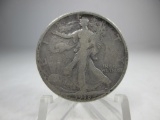 v-85 VG 1918-S Walking Liberty Silver Half Dollar
