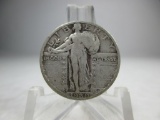 h-88 1929-S Standing Liberty Silver Quarter