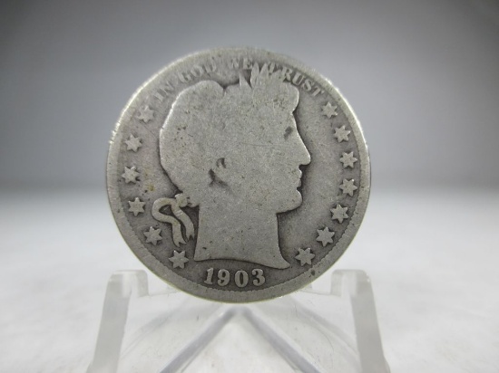 g-27 1903 Barber Silver Half Dollar
