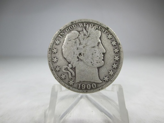g-40 1900-S Barber Silver Half Dollar