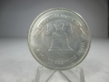 t-145 RARE 1980's AMARK 1oz .999 Silver Round