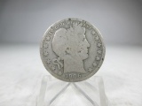 g-7 1906-D Barber Silver Half Dollar