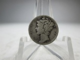 t-121 1943 Mercury Silver Dime