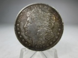 t-132 XF 1890-P Morgan Silver Dollar