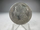 t-193 1890-P Morgan Silver Dollar. Cleaned?