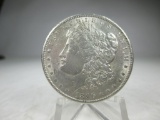 a-27 XF+ 1896-P Morgan Silver Dollar.