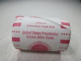 t-85 Roll of 10 GEM BU Grover Cleveland Presidential Dollars in Air tight holders with Vault Verific
