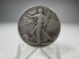 t-94 1943 Walking Liberty Silver Half Dollar