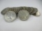 t-1 Full unsearched roll of Peace Silver Dollars. VG-AU+ Lots of nice coins in these rolls.