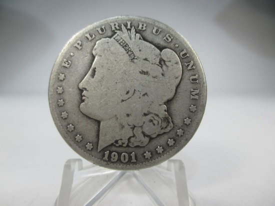 t-12 1901-S Morgan Silver Dollar