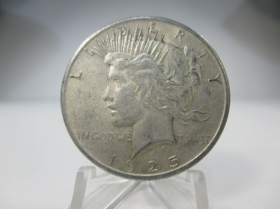 t-40 AU 1925-P Peace Silver Dollar