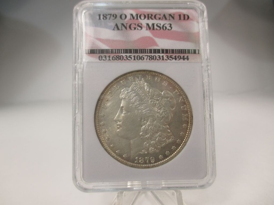 t-42 UNC 1879-0 Morgan Silver Dollar