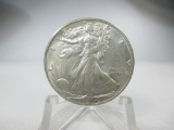 k-126 UNC 1944 Walking Liberty Silver Half Dollar