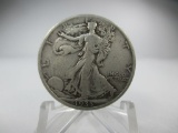 t-140 1935 Walking Liberty Silver Half Dollar