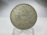 t-150 AU 1921-D Morgan Silver Dollar