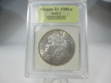 t-16 GEM BU 1886-P Morgan Silver Dollar
