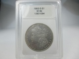 t-58 1892-S Morgan Silver Dollar. Key Date