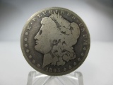 h-76 1894-0 Morgan Silver Dollar. Key Date