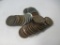 h-151 Partial Roll of Indian Head, Steel Cents and Lincoln Cents