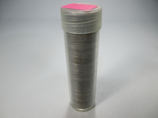 h-13 Full roll of Lincoln Steel Cents