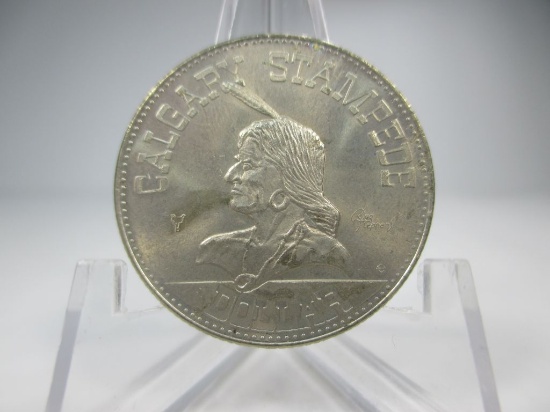 h-23 1977 Calgary Stampede Dollar