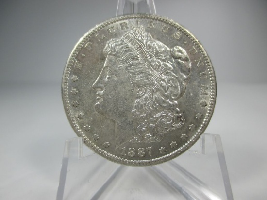 t-36 UNC 1887-S Morgan Silver Dollar