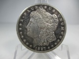 t-140 1897-S Morgan Silver Dollar
