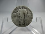 g-147 1925 Standing Liberty Silver Quarter