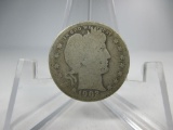 h-167 1902-S Barber Silver Quarter