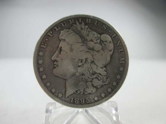 tj-1 VG 1895-0 Morgan Silver Dollar KEY DATE