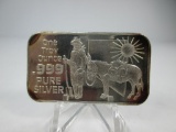 t-138 RARE Nevada Coin Mart 1oz .999 Silver Bar