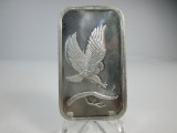 t-149 Silvertowne Eagle 1oz .999 Silver Bar