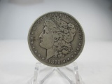 t-28 F+ 1878-CC Morgan Silver Dollar. KEY DATE