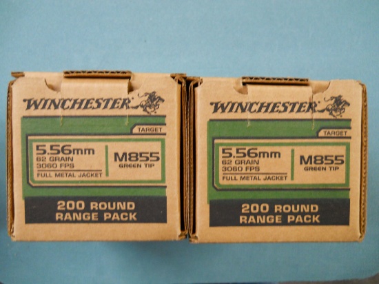 s-23 400 Rounds Winchester 5.56 62gr FMJ