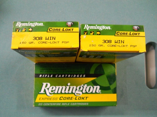 s-29 60 Rounds Remington Core-Lokt 308 150gr