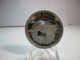 t-128 Vintage North Carolina Bi-Centennial 1 Ounce .999 Silver Round