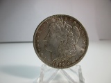 s-137 1896-P Morgan Silver Dollar