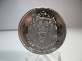 t-146 2021 Niue Roaring Lion 1 Ounce .999 Silver Round