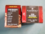 s-34 1,100 Rounds Federal Copper Plated 22LR High Velocity 36gr HP