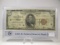 t-204 1929 Brown Seal 5 Dollar Federal Reserve Bank Note