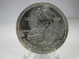 s-103 1982 Engelhard American Prospector 1 Ounce .999 Silver Round