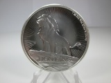 t-105 2019 The Lion King 25th Anniversary 1 Ounce .999 Silver Round